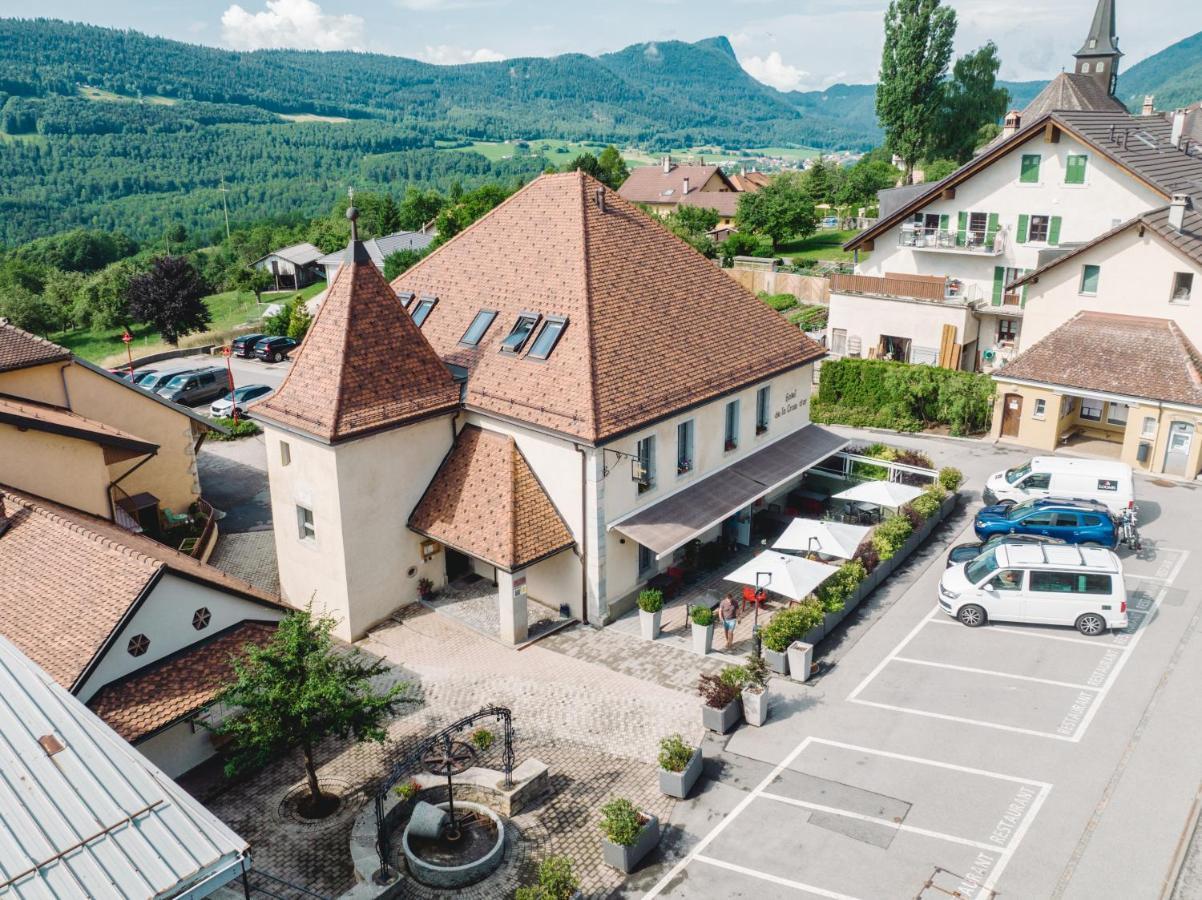 Hotel-Restaurant La Croix D'Or Ballaigues Dış mekan fotoğraf